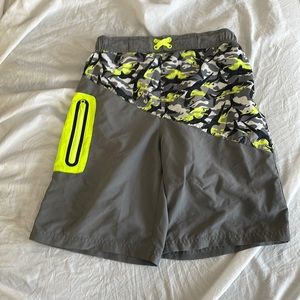 Shark swim shorts